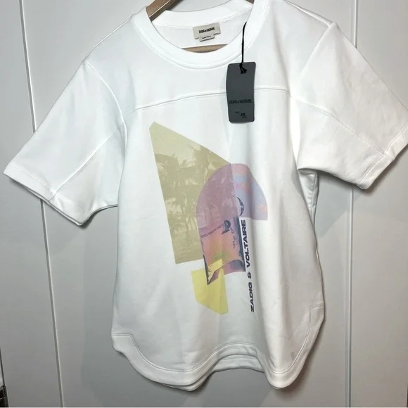 Bow Print T shirt Zadig& Voltaire - Picture 10 of 13